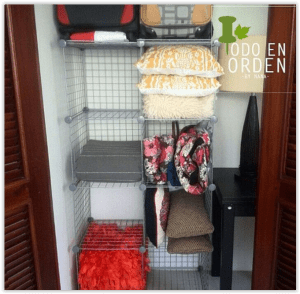organización de closets