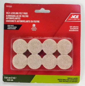 fieltro almohadillas felt pads ACE todo en orden RD