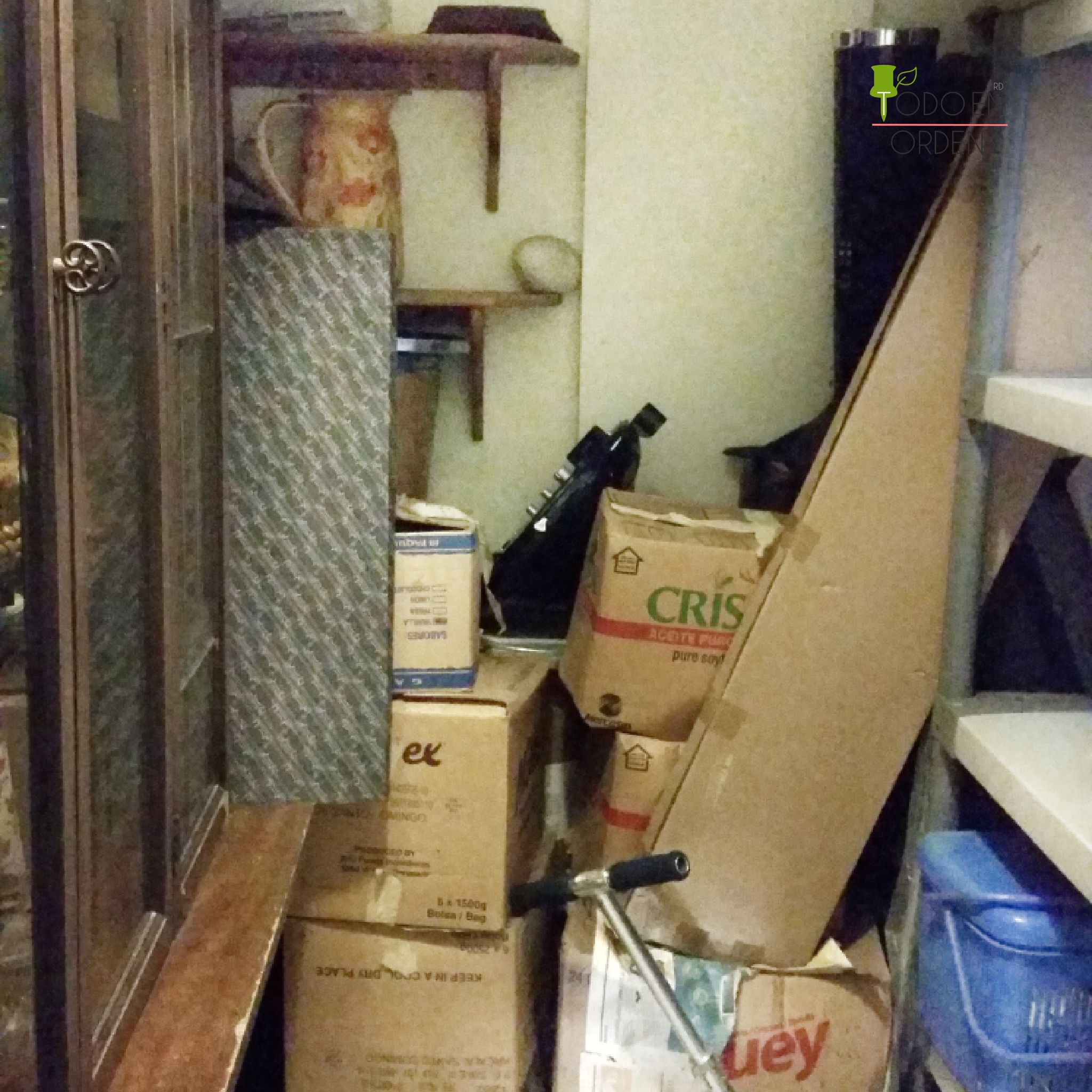 Depósito residencial #beforeandafter #sparkjoy #declutter #todoenordenrd #dominicanorganizer #ceroreguero http://www.todoenordenrd.com